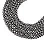 Non-Magnetic Synthetic Hematite Beads Strands, Beads Strands, Grade A, Round