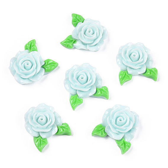 Кабошоны из смолы, цветок, с отпуском