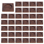 Wood Cabochon Settings, Square