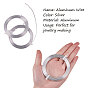 Aluminum Wire, Bendable Metal Craft Wire, Flat Craft Wire, Bezel Strip Wire for Cabochons Jewelry Making