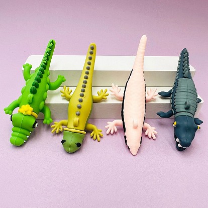 PVC Plastic Big Pendants, Crocodile & Lizard Charm
