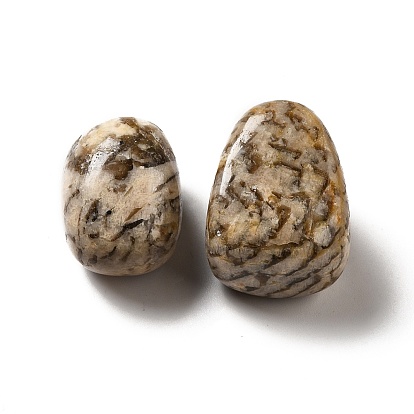 Natural Feldspar Beads, Tumbled Stone, Vase Filler Gems, No Hole/Undrilled, Nuggets