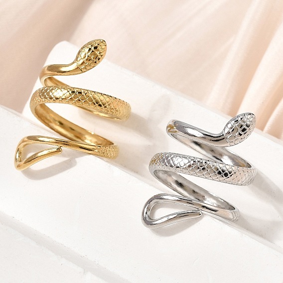 304 открытые кольца манжеты из нержавеющей стали, змея