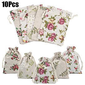 Мешковины упаковочные пакеты, шнурок сумки