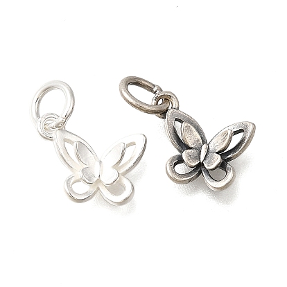 925 серебряные шармы, бабочки прелести