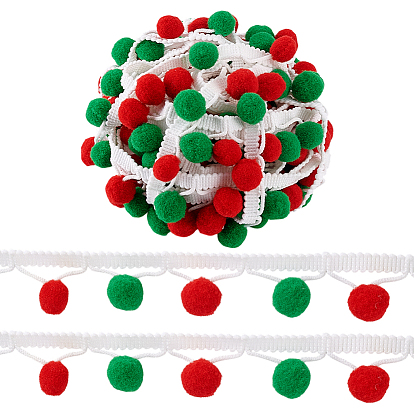 8.3м полиэстеровая разноцветная бахрома из помпонов, обложка pom pom, кружевная лента