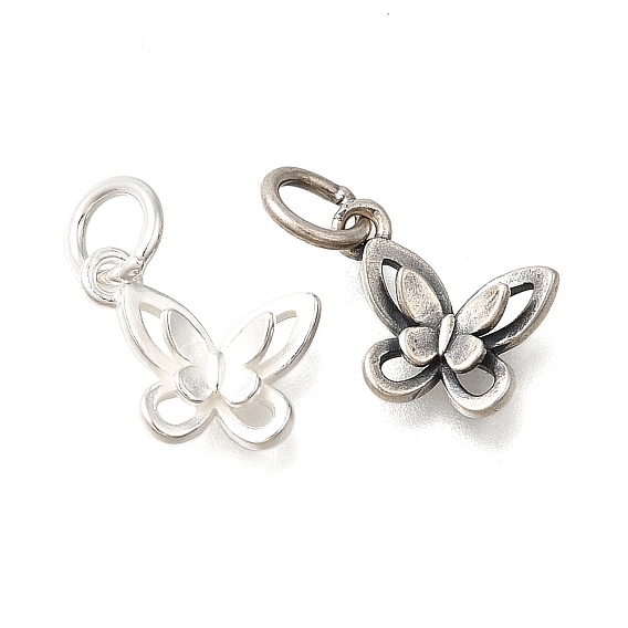 925 серебряные шармы, бабочки прелести
