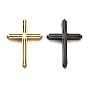 304 подвески из нержавеющей стали, крестик, ионное покрытие (ip)