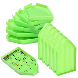 Пластиковая тарелка для алмазной живописи в форме стрелки, горный хрусталь