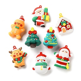 Подвески из ПВХ на рождественскую тематику