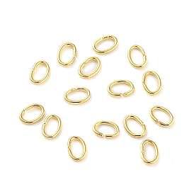 304 Edelstahl offenen Ringe springen, ellipsenförmige