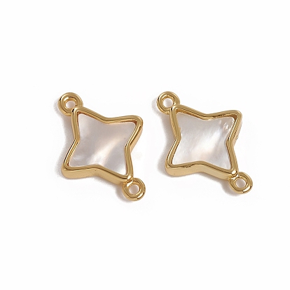 Естественные ссылки / соединители оболочки, с позолоченными 18 деталями из латуни, долговечный, звезда