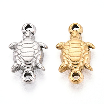 304 подвески из нержавеющей стали, ссылки на черепаху, ионное покрытие (ip)