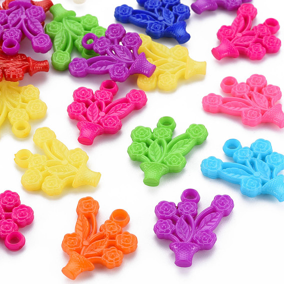 Plastic Pendants, Flower