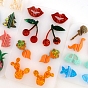 Straw Pendants DIY Silicone Mold, Resin Casting Molds, for UV Resin, Epoxy Resin Craft Making