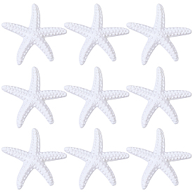 30 шт. Кабошоны из непрозрачной смолы, морская звезда