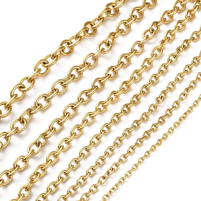 304 из нержавеющей стали цепи Роло, несварные, с катушкой, ионное покрытие (ip)