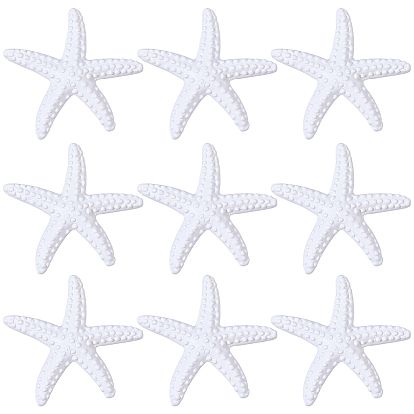 30 шт. Кабошоны из непрозрачной смолы, морская звезда
