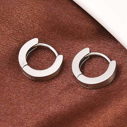 316 серьги-кольца из хирургической нержавеющей стали