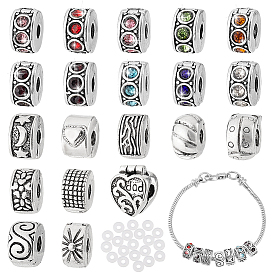 Сплав европейского стиля застежками, колонка