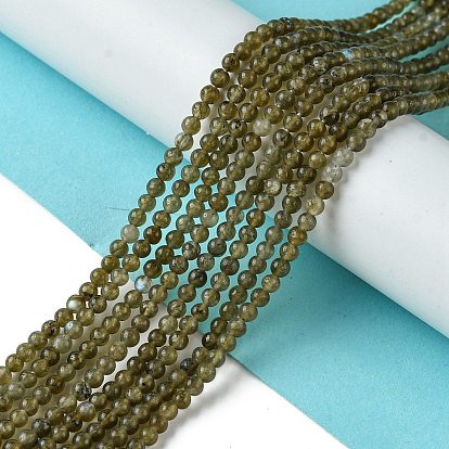 Природные лабрадорита бисер нитей, класс А, круглые