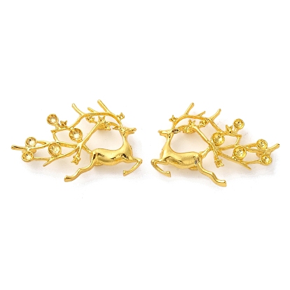 Оправы для подвесок из сплава с покрытием, олень