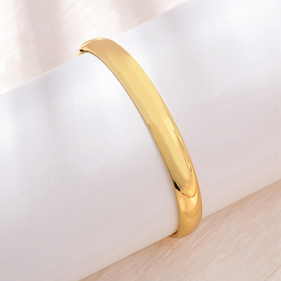 Простые латунные браслеты, шарнирные браслеты для женщин, долговечный, стойки покрытие, без кадмия и без свинца