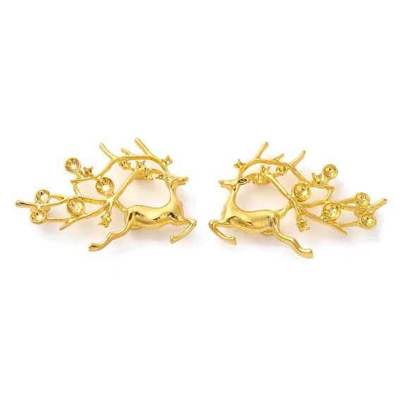 Оправы для подвесок из сплава с покрытием, олень