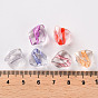 Transparent Acrylic Beads, Nuggets