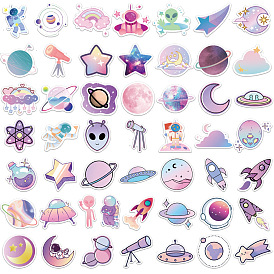 Planet Universe Paper Sticker, Self-adhesion, for DIY Albums Diary, Laptop Decoration Cartoon Scrapbooking