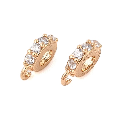 Латунные поручни из прозрачного кубического циркония с микропаве