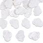 24шт. резные бусины из натуральных пресноводных ракушек, облако