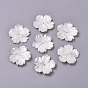 Natural White Shell Beads, Mother of Pearl Shell Beads, Sakura