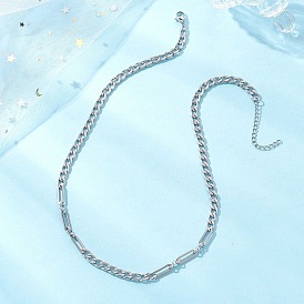 5мм 304 цепочки из нержавеющей стали с переплетенными звеньями, не тускнеет