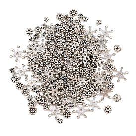 Тибетском стиле сплав Шарики прокладки, цветок