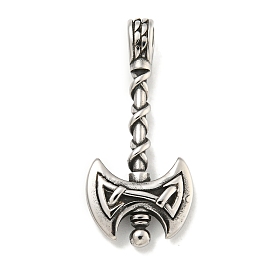 Viking 316 Surgical Stainless Steel Pendants, Axe Charm