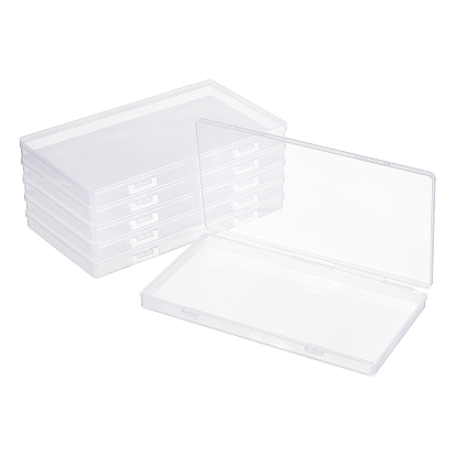 Transparent Plastic Storage Box, for Disposable Face Mouth Cover, Portable Rectangle Dust-proof Mouth Face Cover Storage Containers