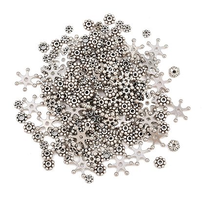 Тибетском стиле сплав Шарики прокладки, цветок