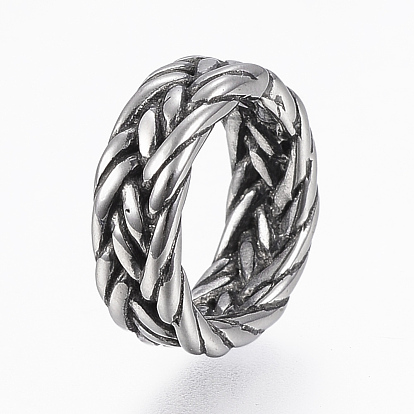 304 Stainless Steel Beads, Rings