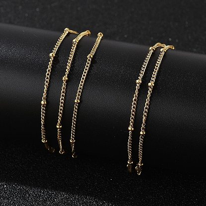 304 из нержавеющей стали браслеты многожильных, спутниковые цепи браслеты для женщин