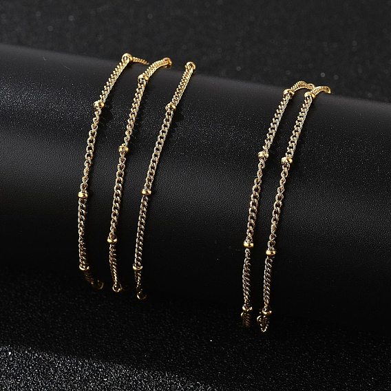 304 из нержавеющей стали браслеты многожильных, спутниковые цепи браслеты для женщин