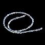 Opalite Beads Strands, Flat Oval