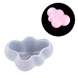 DIY Clouds Mirror Surface Silicone Molds, Resin Casting Molds, for UV Resin & Epoxy Resin Craft Making