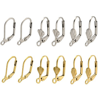 Ионное покрытие (ip) 304 детали серьги с откидной крышкой из нержавеющей стали