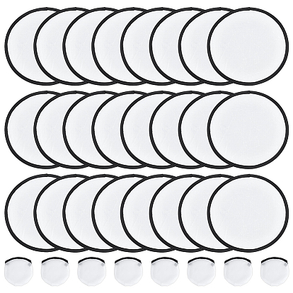 50 шт. складной летающий диск или вентилятор из нейлона с сумкой для хранения