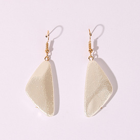 Chic Handmade Geometric Pearl Earrings for Women by W802 Li Meng Jewelry