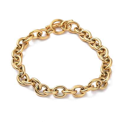 304 трос из нержавеющей стали цепи браслеты, с карабин-лобстерами 