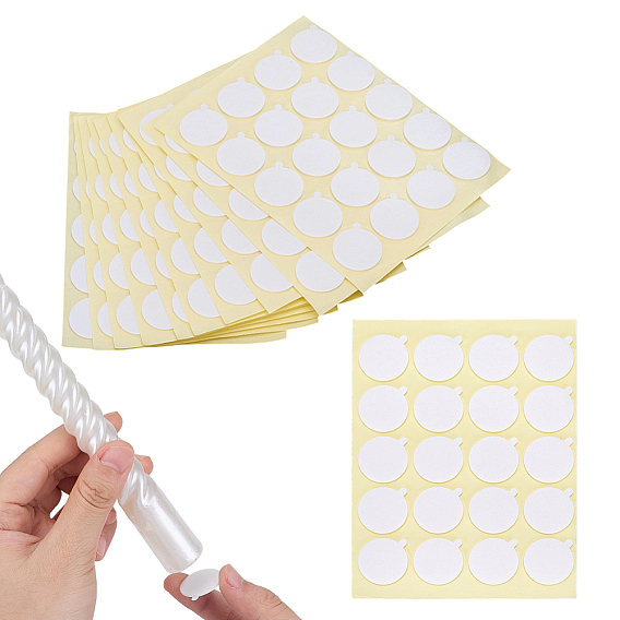 Двусторонняя клейкая лента из вспененного материала, круглые