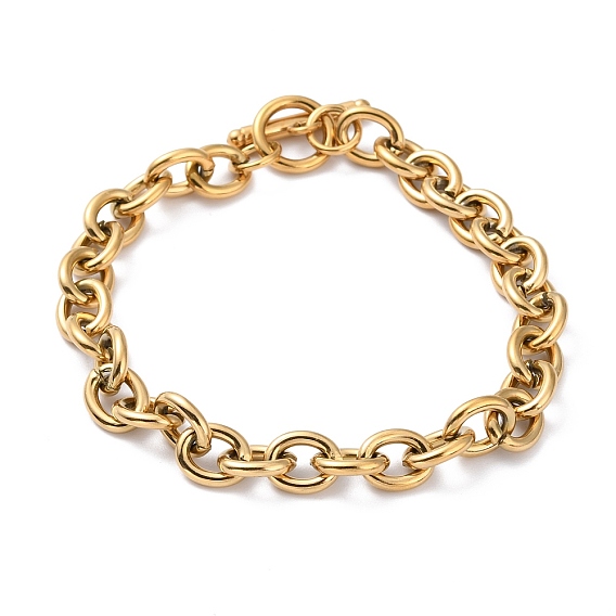 304 трос из нержавеющей стали цепи браслеты, с карабин-лобстерами 