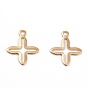 201 миниатюрные подвески-крестики из нержавеющей стали, полый
